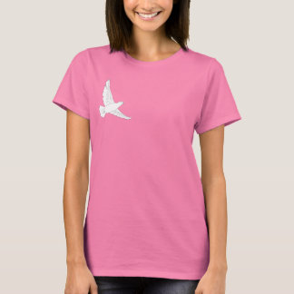 Weiße Taube T-Shirt