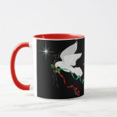 Weiße Taube Tasse (Links)