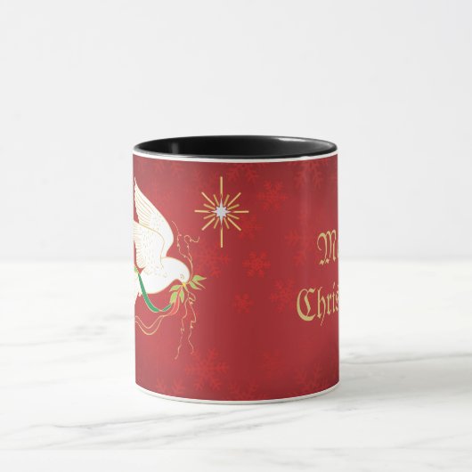 Weiße Taube Tasse (Zentrum)