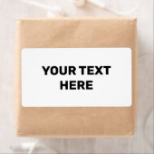 WEISSE TEXTURE EINFACHE MINIMAL-TEXT-STYLE-ETIKETT (Insitu)