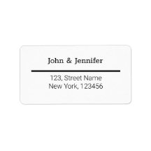 WEISSE TEXTURE EINFACHE MINIMAL-TEXT-STYLE-ETIKETT