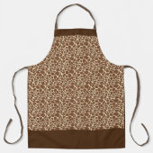 WEISSE, TIERDRUCKER Koch Schürze (Vorderseite)