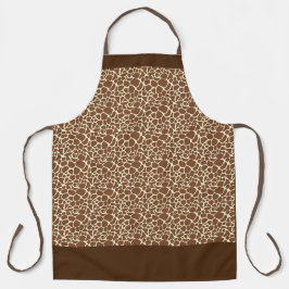 WEISSE, TIERDRUCKER Koch Schürze