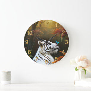 Weiße Tiger, die Momente lieben, Uhr