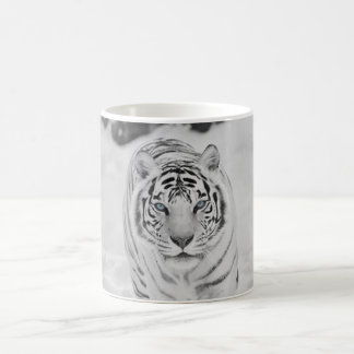 Weiße Tiger-Kaffee-Tasse Kaffeetasse