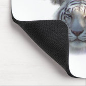 Weiße Tiger Mousepad (Ecke)