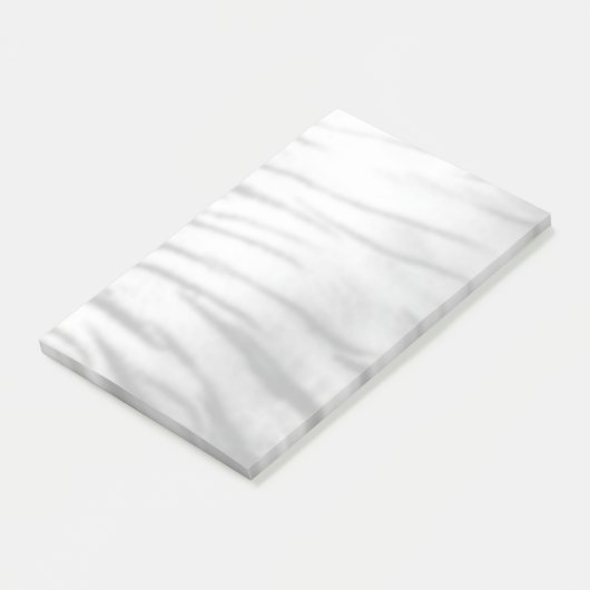 Weiße Tiger-Nachhinweise Post-it Klebezettel (angewinkelt)