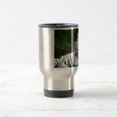 Weiße Tiger Reisebecher (Mittel)