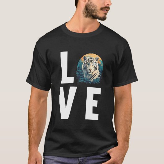 Weiße Tiger Weiße Tiger T-Shirt (Vorderseite)