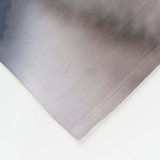 Weiße Tigerdecke Fleecedecke (Ecke)