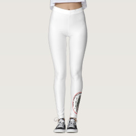 Weiße Trainingsgeräte aus TFS-Leggings Leggings