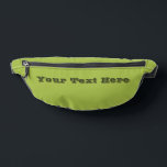 Weiße Traube Grüne Frühlingssaison solide Farbe Bauchtasche<br><div class="desc">Fanny Pack Storage Bag Druckschnitt Stil und lässiges lustiges Mode Statement Accessoire gedruckt mit White Grape Green Spring Saison Solid Color Illustration und ausgewählten Produkte Sammlung von TheFabricSeal Print on Demand Shop unter Zazzle.com #ZazzleMade https://www.zazzle.com/store/thefabricseal TheFabricSeal ©️ Original. Weiße Traube Grün wird als heller, frischer und leicht grünlich weißer Schatten...</div>
