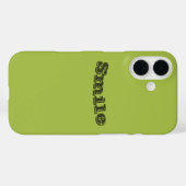 Weiße Traube Grüne Frühlingssaison solide Farbe Case-Mate iPhone Hülle (Rückseite (Horizontal))