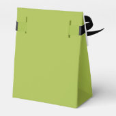 Weiße Traube Grüne Frühlingssaison solide Farbe Geschenkschachtel (Rückseite)