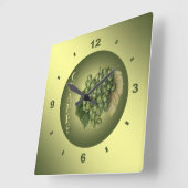 Weiße Trauben ~ Botanische Uhr ~ Küche ~ (Winkel)