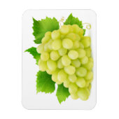 Weiße Trauben Magnet (Vertikal)