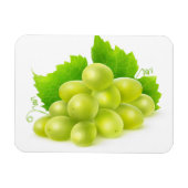 Weiße Trauben Magnet (Horizontal)