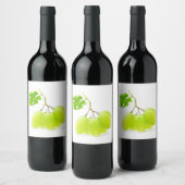 Weiße Trauben Weinetikett (Flaschen)