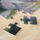 "Weiße Tulips" Puzzle (Seite)