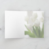 Weiße Tulissen Karte (Innenseite)