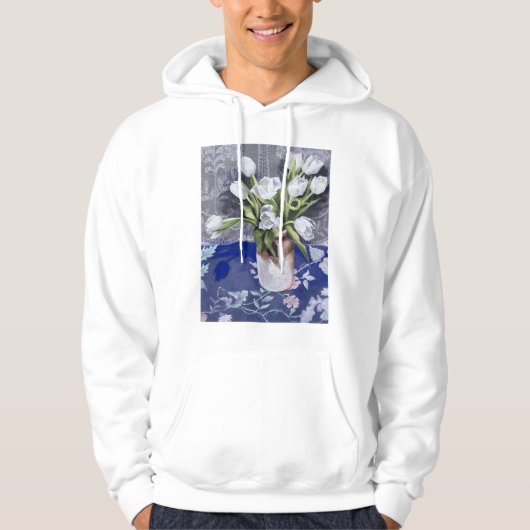 Weiße Tulpen 1994 Hoodie (Vorderseite)