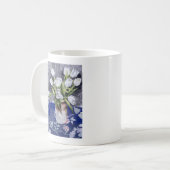 Weiße Tulpen 1994 Kaffeetasse (Vorderseite Links)