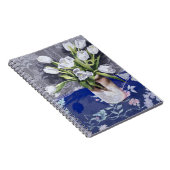 Weiße Tulpen 1994 Notizblock (Rechte Seite)