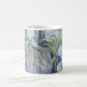 Weiße Tulpen Kaffeetasse (Mittel)