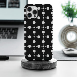 Weiße Tupfen, Tupfenmuster, Punkte, Getupft Case-Mate iPhone Hülle