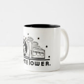 weiße Turmhamburger Zweifarbige Tasse (VorderseiteRechts)