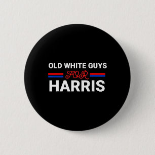 Weiße Typ für Harris Kamala Button