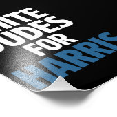 Weiße Typ für Harris Kamala Harris 2024 Wahl Fotodruck (Ecke)