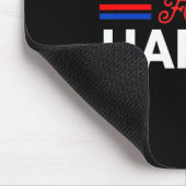 Weiße Typ für Harris Kamala Mousepad (Ecke)
