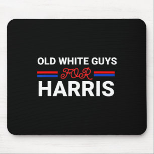 Weiße Typ für Harris Kamala Mousepad