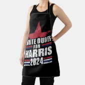 Weiße Typen für Kamala Harris 2024 Schürze (InSitu)