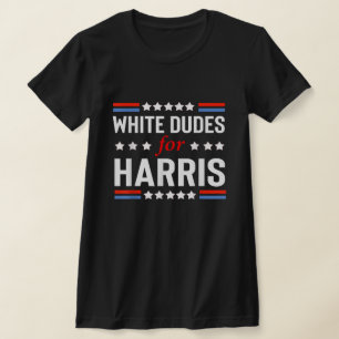 Weiße Typen für Kamala Harris 2024 T-Shirt