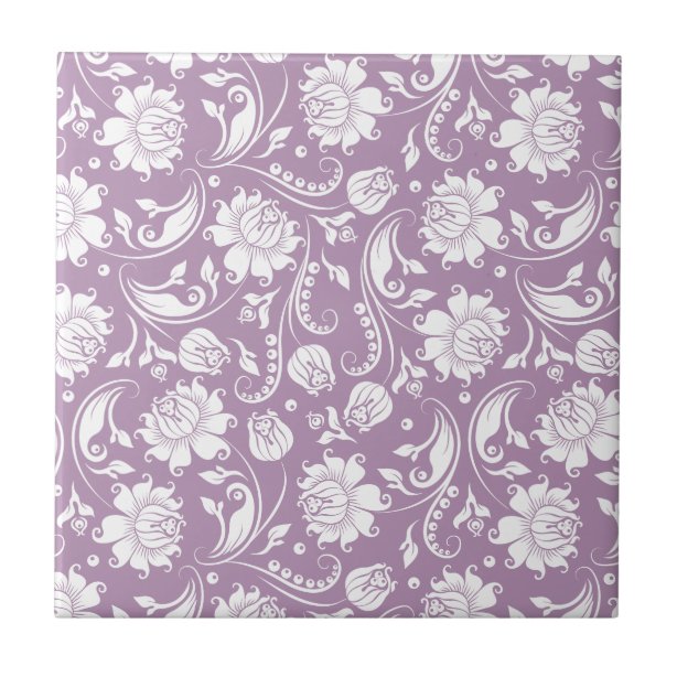 Lila Fliesen | Zazzle.de