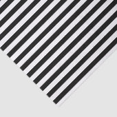 Weiße u. schwarze gestreifte Seidenpapiere Seidenpapier (Ausschnitt)