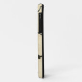 Weiße u. schwarze Schafe auf Sahnehintergrund Case-Mate iPhone Hülle (Hinten/Links)