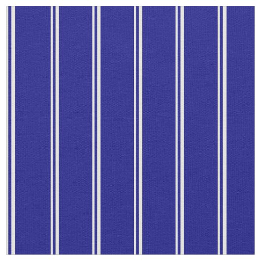 Weiße und blaue Linien Stoff (Nahaufnahme)