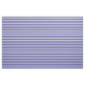 Weiße und blaue Streifen Stoff (Fat Quarter (45,7 x 55,9 cm))