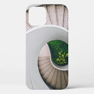 WEISSE UND BROWNE KONKRETE SPIRALSTÄTTEN Case-Mate iPhone HÜLLE