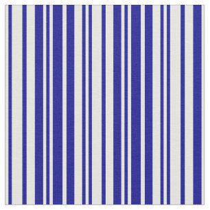 Weiße und dunkelblaue Streifen/Linienmuster Stoff
