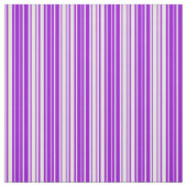 Weiße und dunkle Violette Linde/Streifenmuster Stoff (Muster)