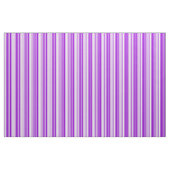 Weiße und dunkle Violette Linde/Streifenmuster Stoff (Fat Quarter (45,7 x 55,9 cm))