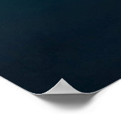 Weiße und gelbe Linien Poster (Ecke)