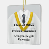 Weiße und goldene Ornamente von Weiß und Weiß (Links)