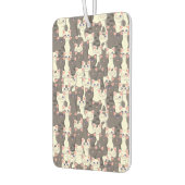 Weiße und graue Katzen Autolufterfrischer (Links)