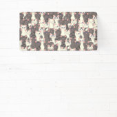 Weiße und graue Katzen Banner (InSitu)