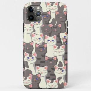 Weiße und graue Katzen Case-Mate iPhone Hülle